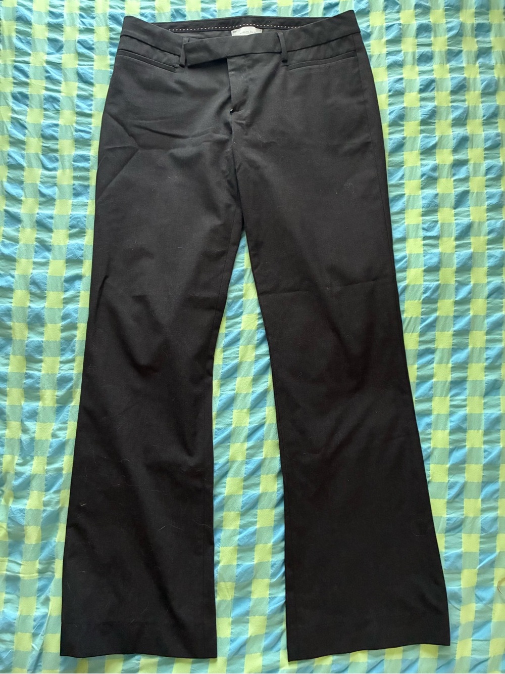 Y2K charcoal grey low rise pants